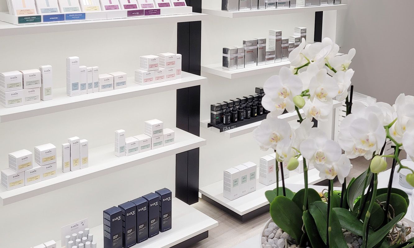 Slider Institut Produktwand